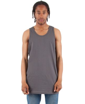 Shaka Wear SHTANK Adult 6 oz., Active Tank Top in Dark grey