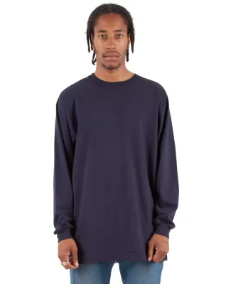 Shaka Wear SHALS Adult 6 oz Active Long-Sleeve T-S in Navy