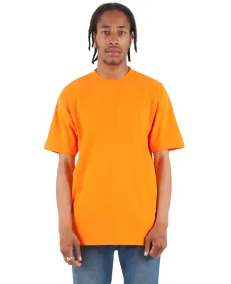 Shaka Wear SHMHSS Adult 7.5 oz Max Heavyweight T-S in Orange