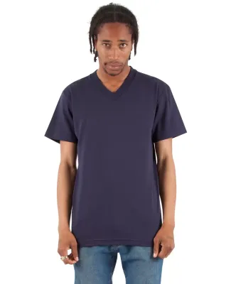 Shaka Wear SHVEE Adult 6.2 oz., V-Neck T-Shirt in Navy