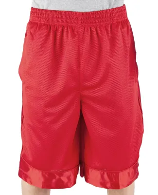 Shaka Wear SHBMS Adult Mesh Shorts in Red