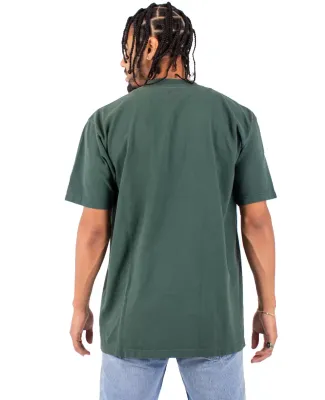 Shaka Wear SHGD Garment-Dyed Crewneck T-Shirt in Moss