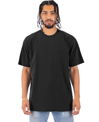 Shaka Wear SHGD Garment-Dyed Crewneck T-Shirt in Black