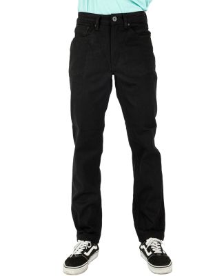 Shaka Wear SHRDJ 12 oz., Raw Denim Straight-Leg Je in Raw black_30