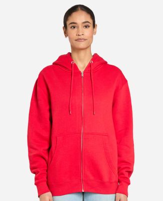 Lane Seven Apparel LS14003 Unisex Premium Full-Zip in Red