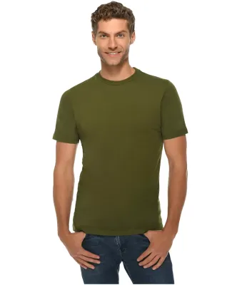 Lane Seven Apparel LS15000 Unisex Deluxe T-shirt in Army green