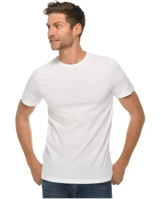 Lane Seven Apparel LS15000 Unisex Deluxe T-shirt in White