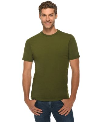 Lane Seven Apparel LS15000 Unisex Deluxe T-shirt ARMY GREEN