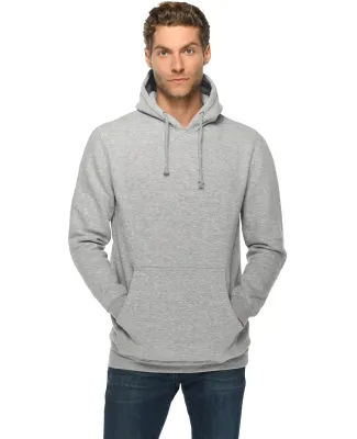 Lane Seven Apparel LS19001 Unisex Heavyweight Pull HEATHER GREY