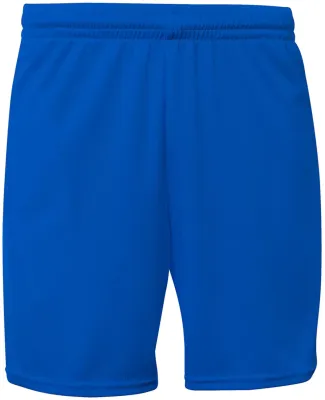 A4 Apparel N5384 Adult 7 Mesh Short With Pockets ROYAL