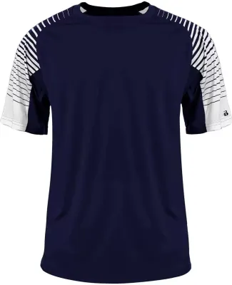 Badger Sportswear 2210 Youth Lineup T-Shirt in Navy