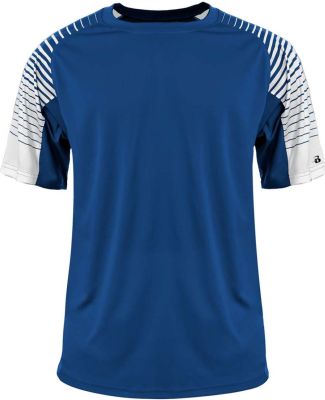 Badger Sportswear 2210 Youth Lineup T-Shirt in Royal