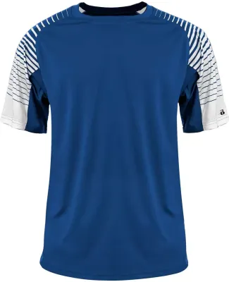 Badger Sportswear 2210 Youth Lineup T-Shirt in Royal
