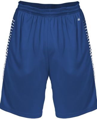 Badger Sportswear 4212 Lineup Shorts in Royal