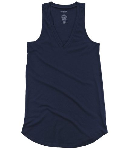 Boxercraft T88 Women’s At Ease Tank Top in Navy