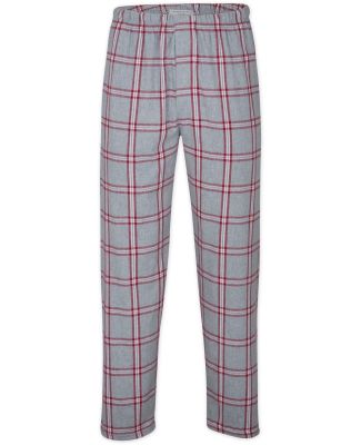 Boxercraft BM6624 Harley Flannel Pants in Oxford red tomboy plaid