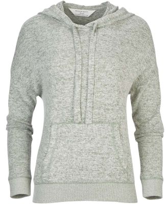 Boxercraft BW1501 Women's Cuddle Fleece Hooded Pul in Sage heather