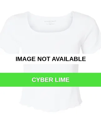 Boxercraft BW2403 Women's Baby Rib T-Shirt Cyber Lime