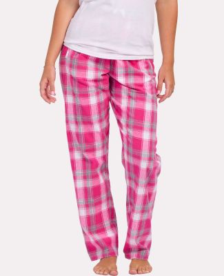 Boxercraft BW6620 Women's Haley Flannel Pants in Pink sophia plaid