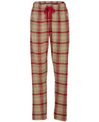 Boxercraft BW6620 Women's Haley Flannel Pants in Reindeer plaid