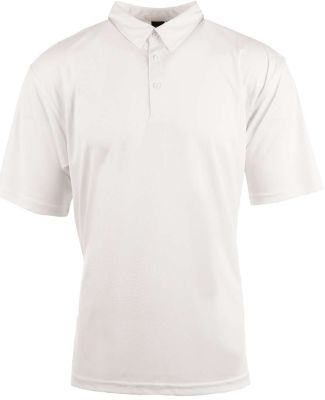 Burnside Clothing 0101 Golf Polo in White