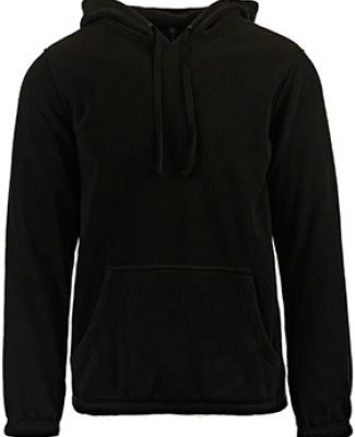 Burnside Clothing 3500 Polar Fleece Hooded Pullove in Black