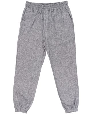 Burnside Clothing 8810 Flannel Jogger in Heather grey