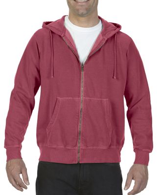 Comfort Colors T-Shirts  1568 Garment-Dyed Hooded  in Crimson
