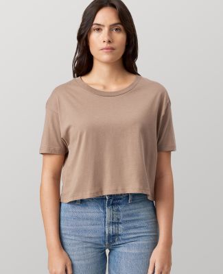Cotton Heritage W1085 Women's Crop Top in Latte