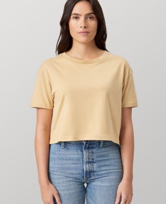 Cotton Heritage W1085 Women's Crop Top in Vintage gold