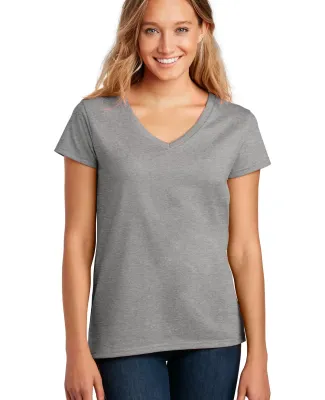 District Clothing DT8001 District  Women's Re-Tee  Lt Hthr Grey