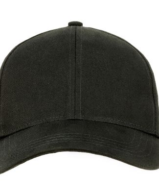 econscious EC7025 6-Panel Organic Cotton Baseball  in Black