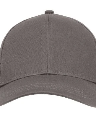 econscious EC7025 6-Panel Organic Cotton Baseball  in Charcoal