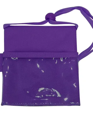 Liberty Bags 9607 Badge Holder PURPLE