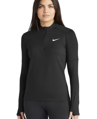 Nike NKDH4951  Ladies Dri-FIT Element 1/2-Zip Top Black