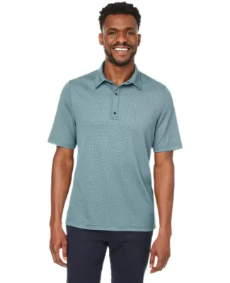 North End NE102 Men's Replay Recycled Polo OPAL BLUE