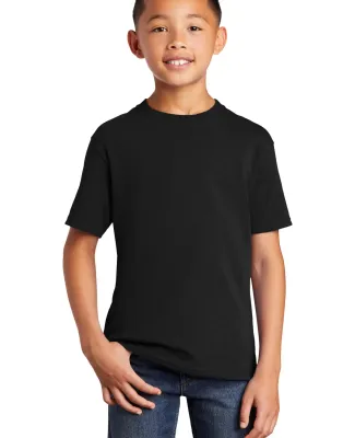 Port & Company PC54YDTG    Youth Core Cotton DTG T JetBlack