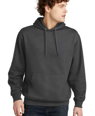 Port & Company PC79H    Fleece Pullover Hooded Swe DkHtGry