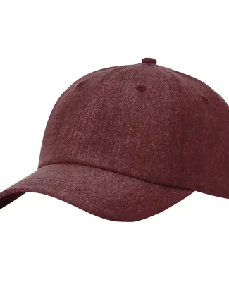Richardson Hats 224RE Recycled Performance Cap Heather Maroon