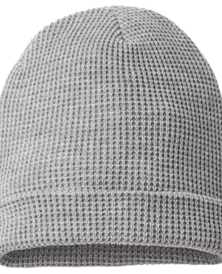 Richardson Hats 146R Waffle Cuffed Beanie Heather Grey