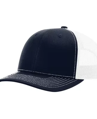 Richardson Hats 112RE Recycled Trucker Cap Navy/ White