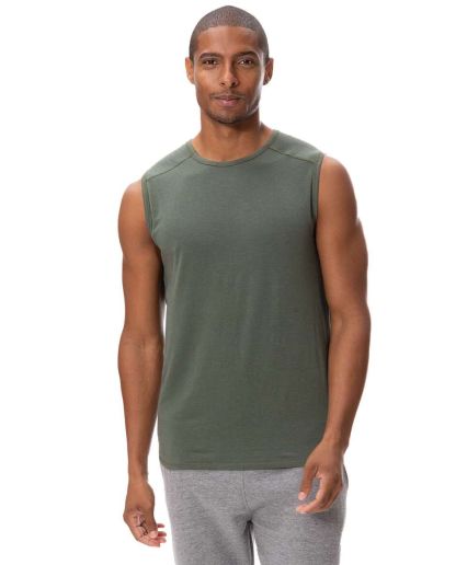 Threadfast Apparel 382T Unisex Impact Tank in Army