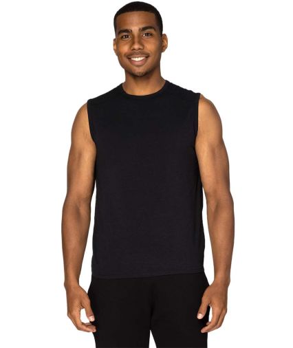 Threadfast Apparel 382T Unisex Impact Tank in Black