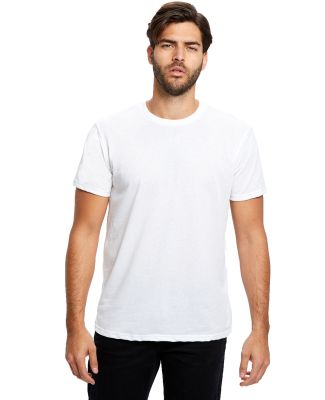 US Blanks US2000R Men's Short-Sleeve Recycled Crew in White