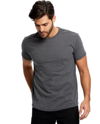 US Blanks US2000R Men's Short-Sleeve Recycled Crew in Anthracite