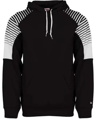 Badger Sportswear 1405 Lineup Hooded Pullover in Black