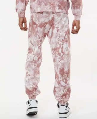 Dyenomite 973VR Dream Tie-Dyed Sweatpants in Copper crystal
