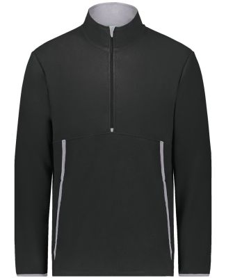 Augusta Sportswear 6855 Polar Fleece Quarter-Zip P in Black