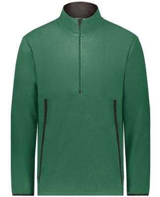 Augusta Sportswear 6855 Polar Fleece Quarter-Zip P in Dark green