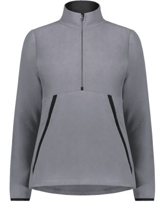 Augusta Sportswear 6857 Women's Polar Fleece Quart in Graphite